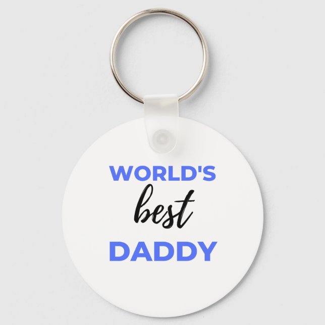 Best Daddy bl Schlüsselanhänger (Vorderseite)