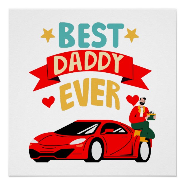 Best Daddy Ever Poster (Vorderseite)