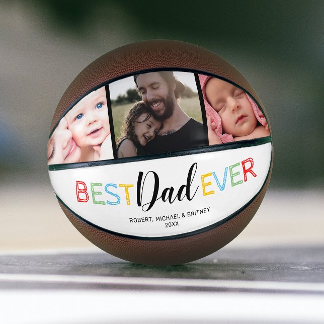 Best Daddy Ever | Vatertag Foto Basketball (Von Creator hochgeladen)