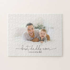 Best Daddy je Watercolor Foto Maskenname