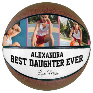 Best Daughter Ever Valentines Day From Mom Sports Basketball