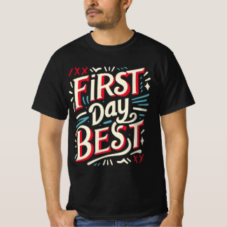Best Day Best Back Back to School Klasse Stil T-Shirt