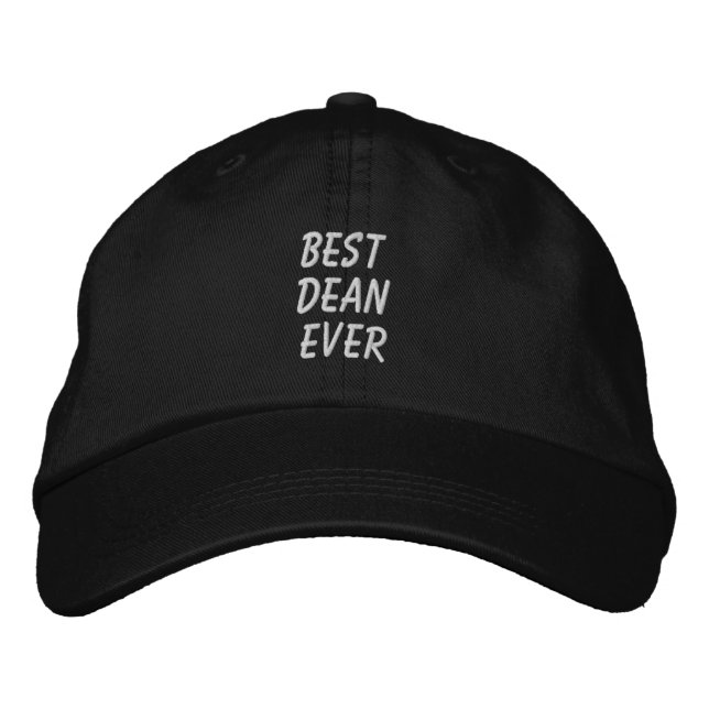 Best Dean jemals bestickte Baseballkappe (Vorderseite)