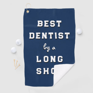 Best Dentist-Geschenk Golf Handtuch