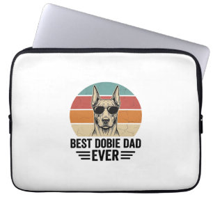 Best Dobie Dad Ever Vintage Dobermann Shirt_1 Laptopschutzhülle