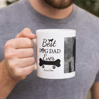 Best Dog Dad Ever Personalized Photo Kaffeetasse