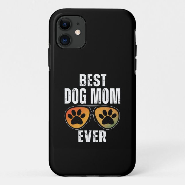 BEST DOG MAMA JE Case-Mate iPhone HÜLLE (Rückseite)