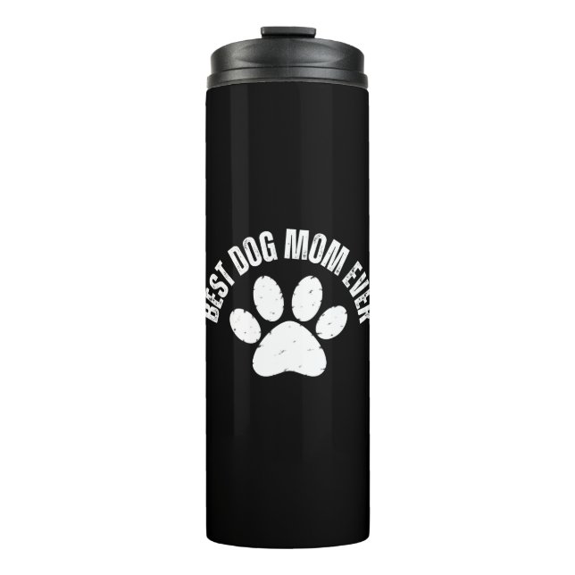 BEST DOG MAMA JE THERMOSBECHER (Vorderseite)