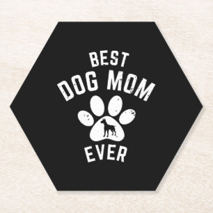 BEST DOG MAMA JE UNTERSETZER