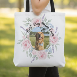 Best Dog Mom Ever Photo Tote Bag Tasche