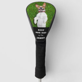 BEST DOG VATER Custom Foto Vatertag Golf Headcover