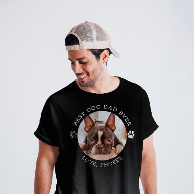 Best Dog Vater Ever French Bulldog T - Shirt (Von Creator hochgeladen)