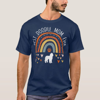 Best Doodle Mama je Regenbogengeschenke für Golden T-Shirt