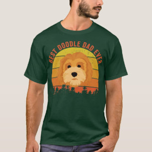 Best Doodle Vater Ever Shirt Goldendoodle-Geschenk