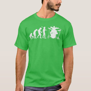 Best Drummer Art for Men Drum Set Player Mus T-Shirt