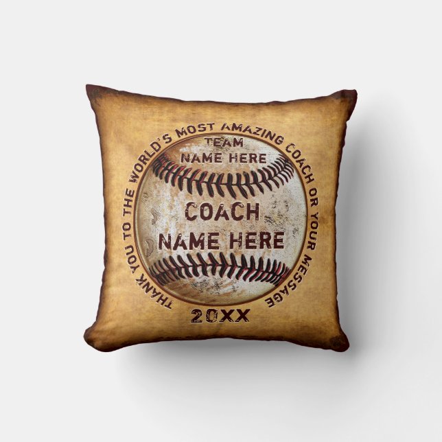 Best End of the Baseball Saison - Geschenke für Tr Kissen (Vorderseite)