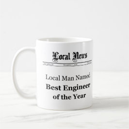 Best Engineer of The Year Mug - For Him Kaffeetasse