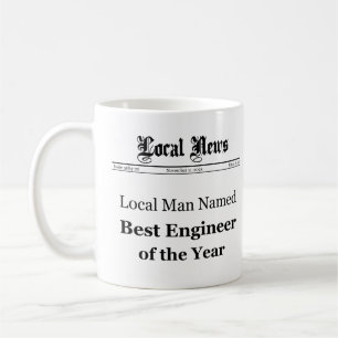 Best Engineer of The Year Mug - For Him Kaffeetasse