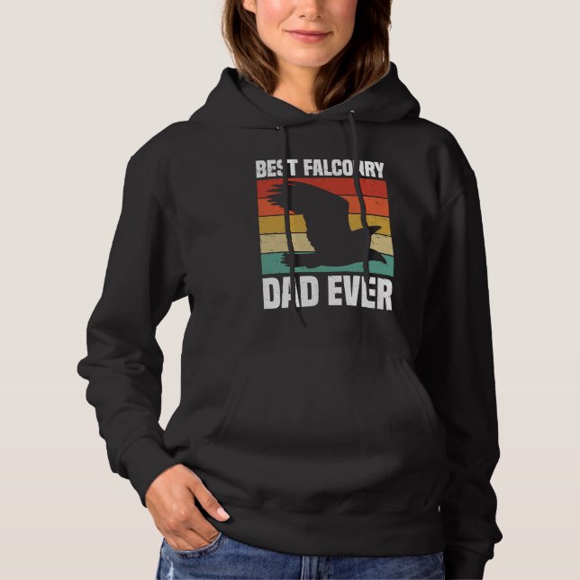 Best Falconry Dad Ever Hoodie (Vorderseite)