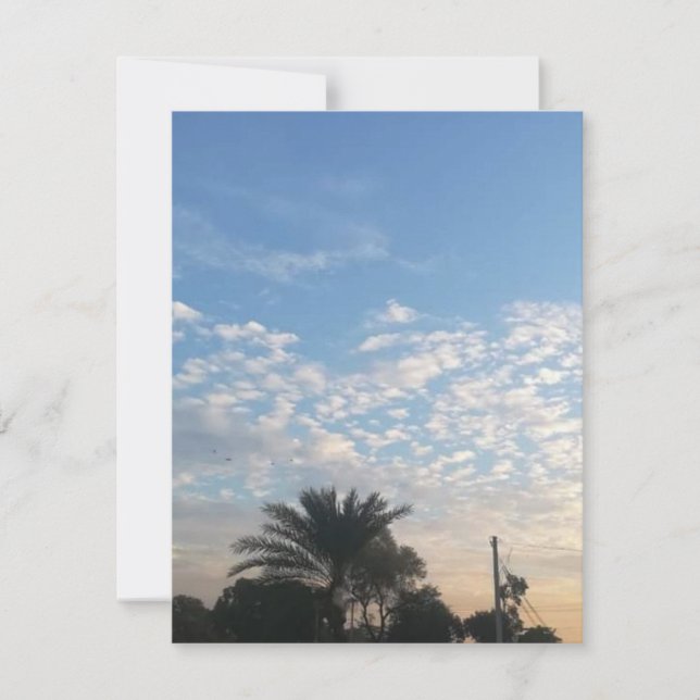 Best Flat Holiday Card Feiertagskarte (Vorderseite)