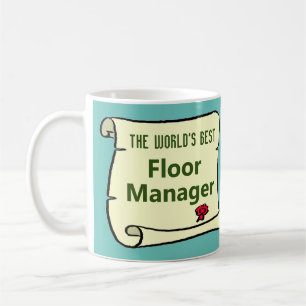 Best Floor Manager. Kaffeetasse