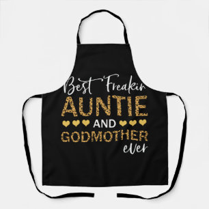 Best Freakin' Tante und Godmutter je Lepard Schürze