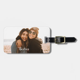 Best Friend Besties Custom Foto Gepäckanhänger