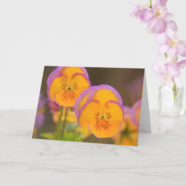 Best Friend Cancer Chemo Ermutigungskarte Karte (Orchidee)