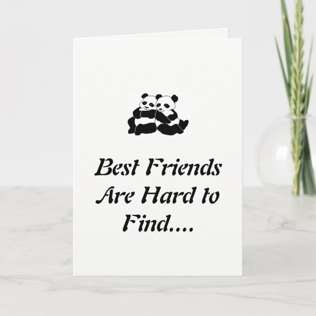 Best Friend Card Karte (Vorderseite)