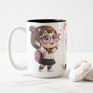 Best friend ever mug wrap.  zweifarbige tasse