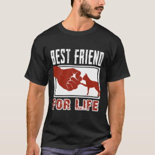 Best Friend for Life Boston Terrier T-Shirt