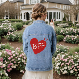 Best Friend Forever Denim Jacket - BESTE FREUNDIN Jeansjacke