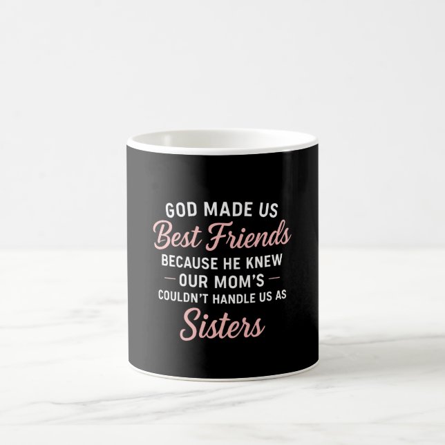 Best Friend Forever Friendship Bestie BESTE FREUND Kaffeetasse (Mittel)