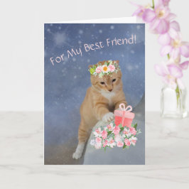 Best Friend Kitten Geburtstag Karte