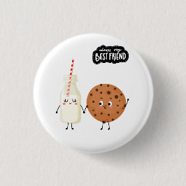 Best Friend Milk & Cookie Button