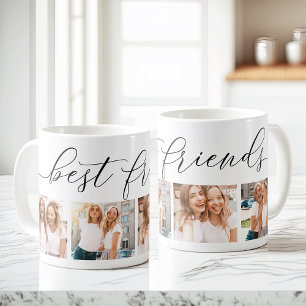 Best Friends 4 Foto Collage Tasse