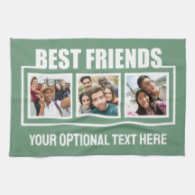 Best Friends benutzerdefinierte Fotos, Text & Farb