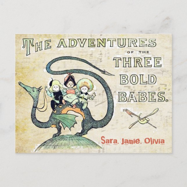 Best Friends BESTE FREUNDIN Dragon 3 Bold Babes Postkarte (Vorderseite)