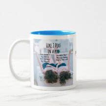 Best Friends Coffee Tasse, Personalisiert Friends 