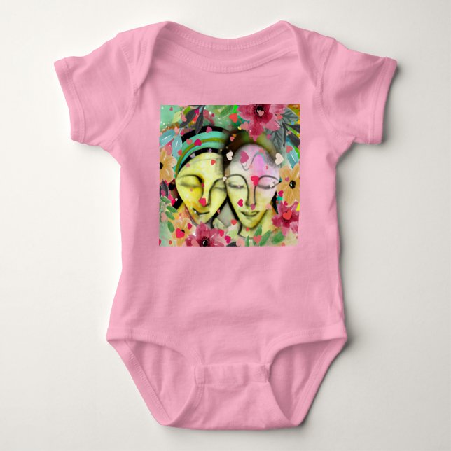 Best Friends Collection Baby Strampler (Vorderseite)