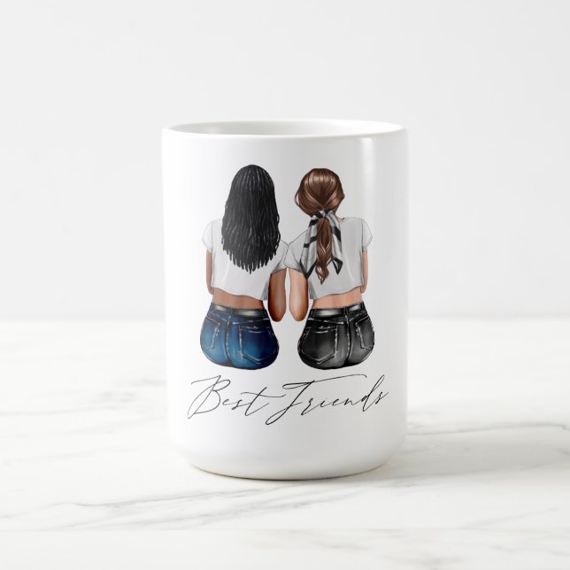 Best Friends Custom Tasse (Mittel)