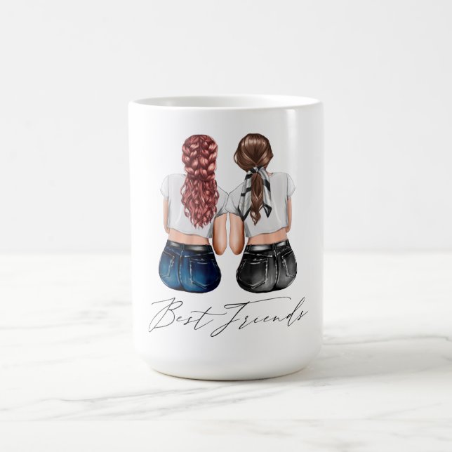 Best Friends Custom Tasse (Mittel)