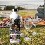 Best Friends Customized Photo Collage Trinkflasche<br><div class="desc">This modern best friends, photo collage insulated bottle is the perfect gift for your best friend, featuring 18 of your favorite photographs, the text BESTIES, BEST FRIENDS, BFF, and then personalize with your names. Fantastic as a present for christmas, graduation, galatines, birthday or gift any other special occassion, the font...</div>