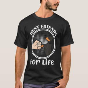 Best Friends for Life Dackel Eigentümer Phantastis T-Shirt