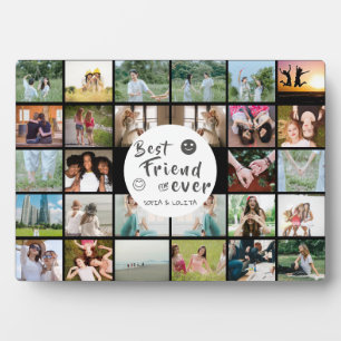 Best Friends Forever 28-Foto Collage Plaque Fotoplatte