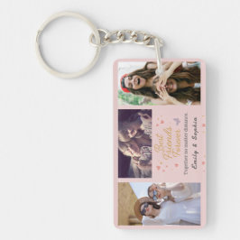 Best Friends Forever – 3 Photo Keychain Gift Schlüsselanhänger