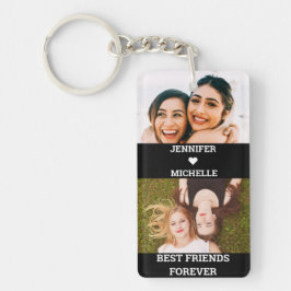 Best Friends Forever 4 Benutzerdefiniertes Foto un Schlüsselanhänger