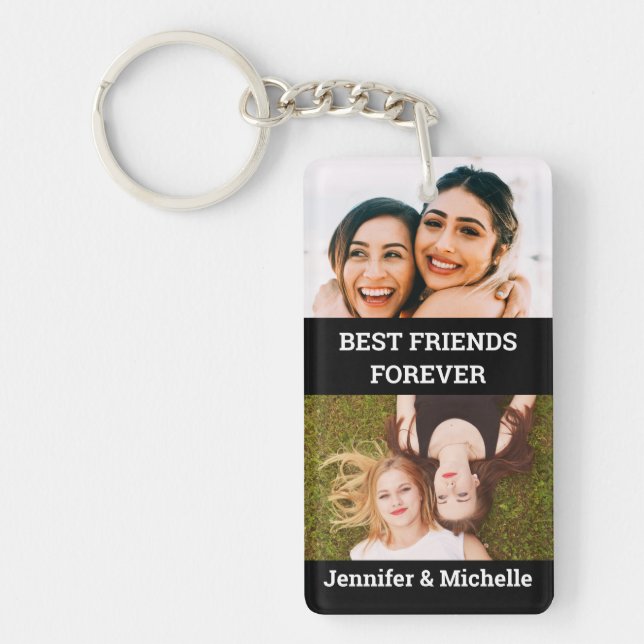 Best Friends Forever 4 Photo personnalisée et nom  (Devant)
