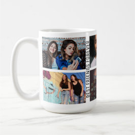 Best Friends Forever 6 Foto Custom Collage Kaffeetasse
