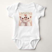 Best Friends Forever Baby Bodyanzug - Zwei Niedlic